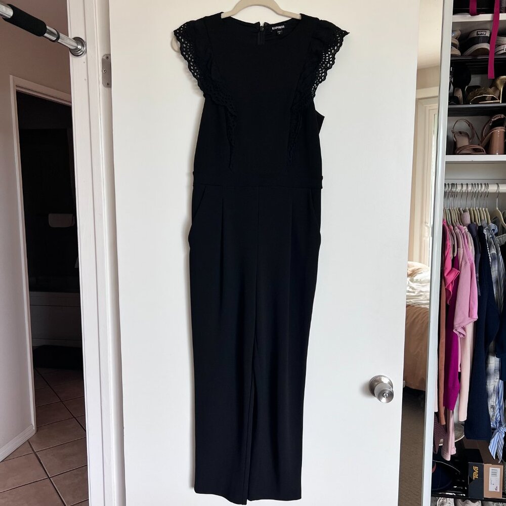 Express Jumpsuit with Ruffle Detail - Picture 3 of 5
